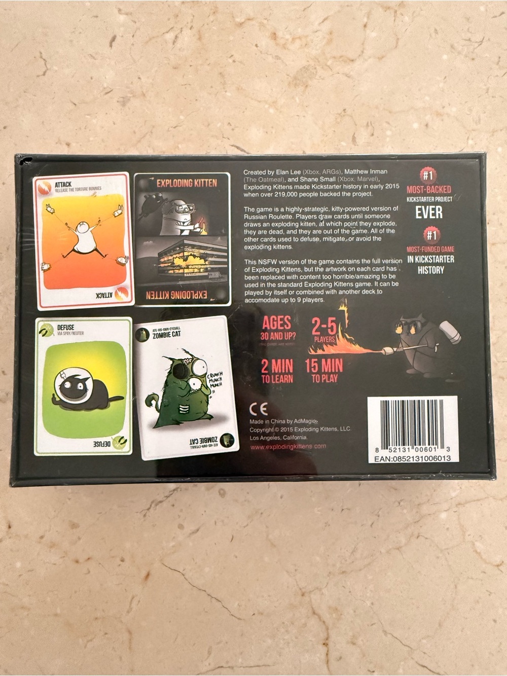 Exploding Kittens NSFW Card Game NWT - Picture 3 of 6